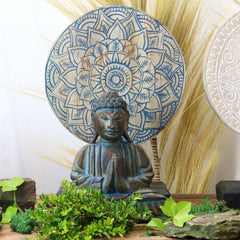 Buddha Feng Shui Set - Flower Mandala - Blue product image 5