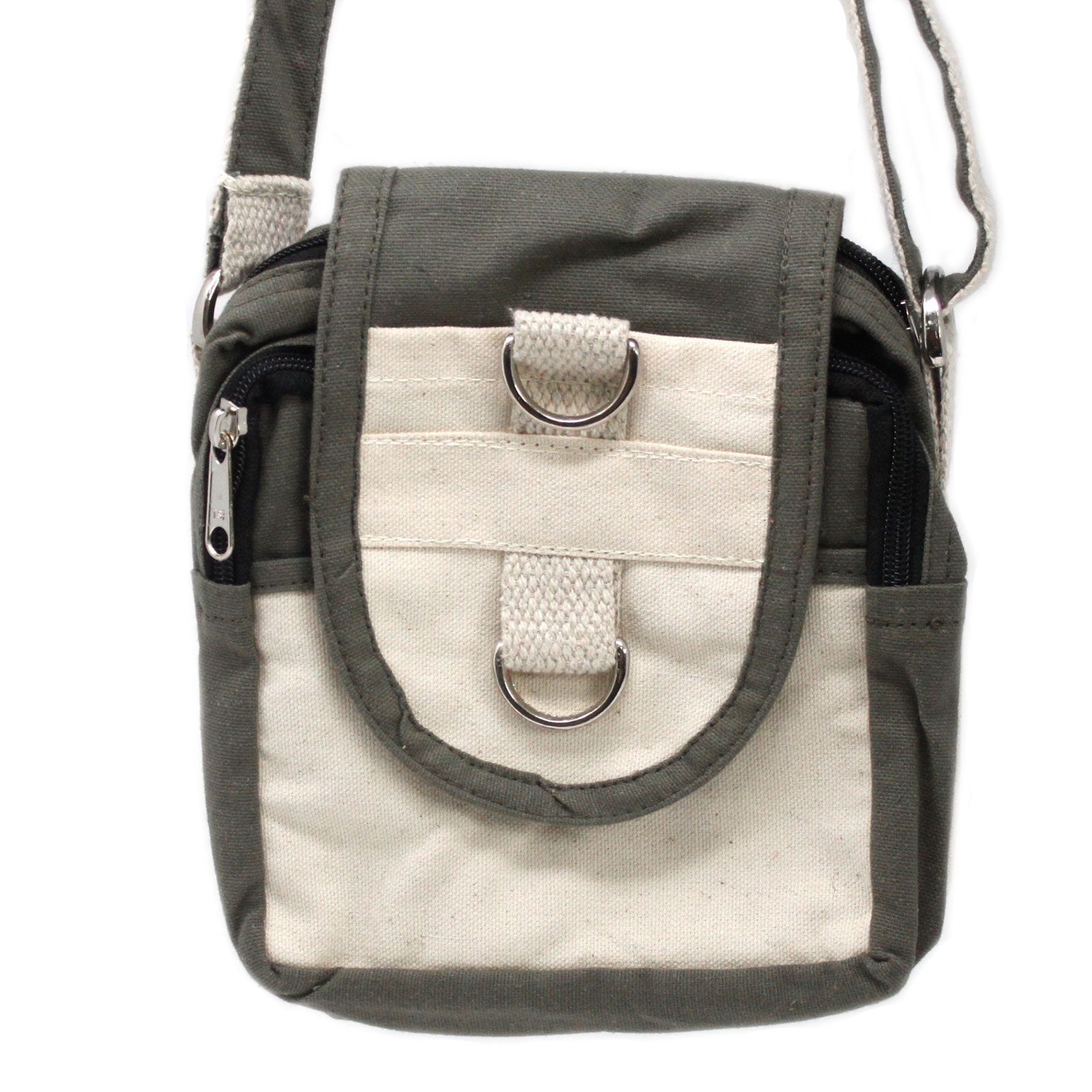 Natural Travel Bag - Charcoal product image
