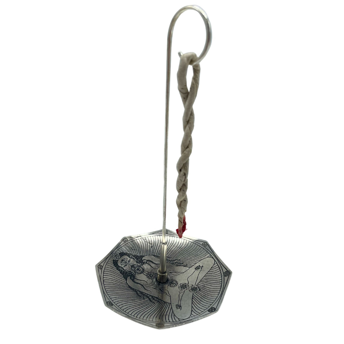 Rope Incense and Silver Plated Holder Set - Tantra Yoga product image 4