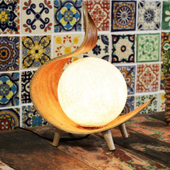 Natural Coconut Lamp - Chocolate Twist product image 3