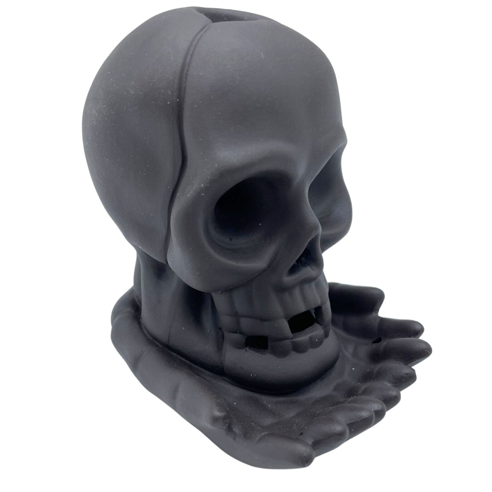 Backflow Incense Burner - Weeping Skull (with light) product image