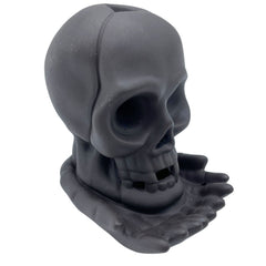 Backflow Incense Burner - Weeping Skull (with light) product image