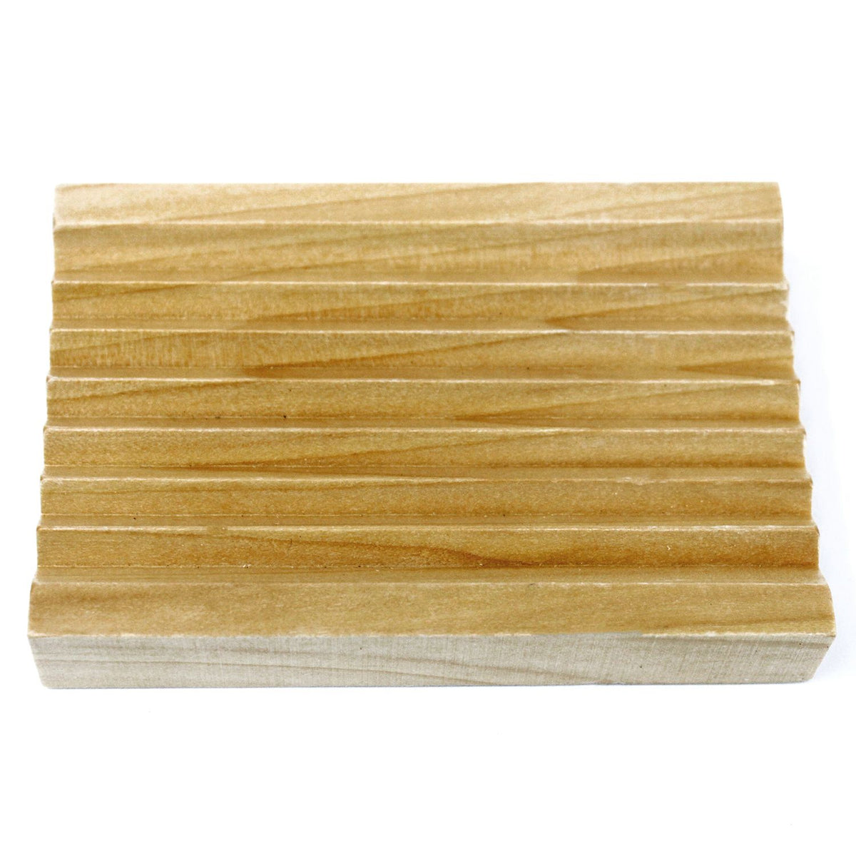 Hemu Wood Soap Dish - Groovy product image 4