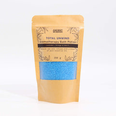 Aromatherapy Bath Potion in Kraft Bag 350g - Total Unwind product image 2