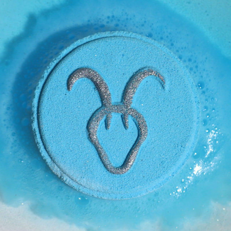 Set of Zodiac Bath Fizzers with Horoscope - Capricorn product image