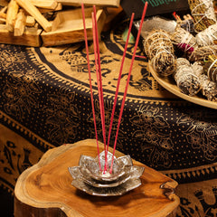 Tri-Flower Lotus Flower Incense Holder product image 2