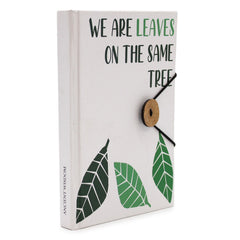 Notebook with strap - Leaves on the same tree product image 6