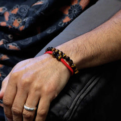 Gemstone Double Power Bracelets- Tiger Eye product image 2