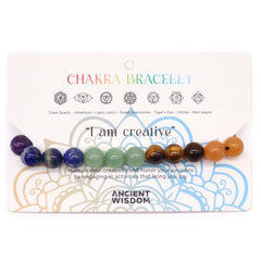 Chakra String Bracelet - 21 Stones product image 2