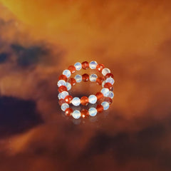 Nymph Spirit Gemstone Ring Set - Blood Moon product image 8