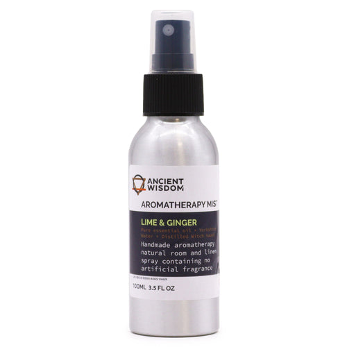 100ml Essential Oil Mist - Lime & Ginger product image 2