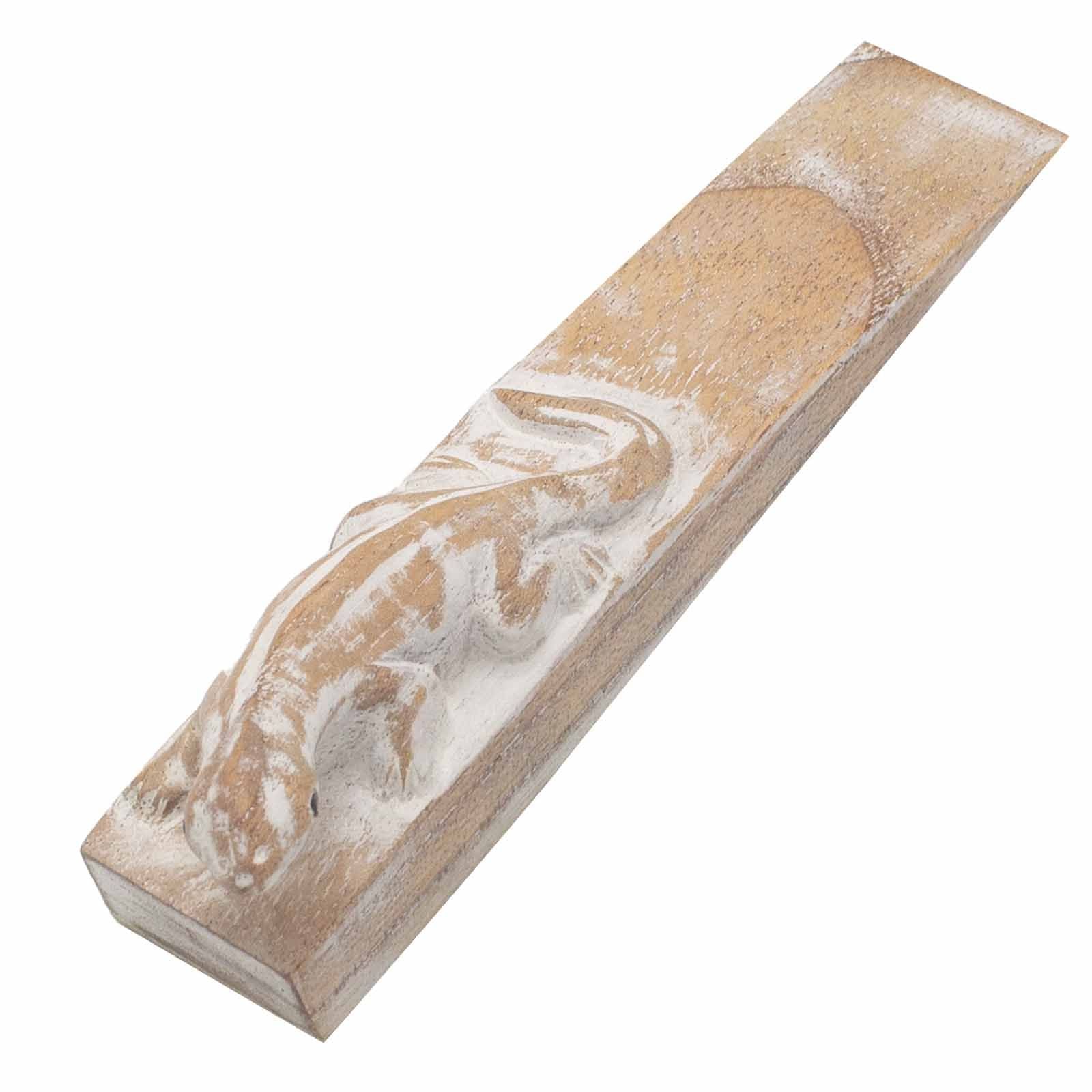 Hand carved Doorstop - Gecko product image