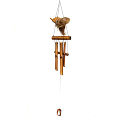 Coconut Owl Windchimes Garden & Outdoor product image 3