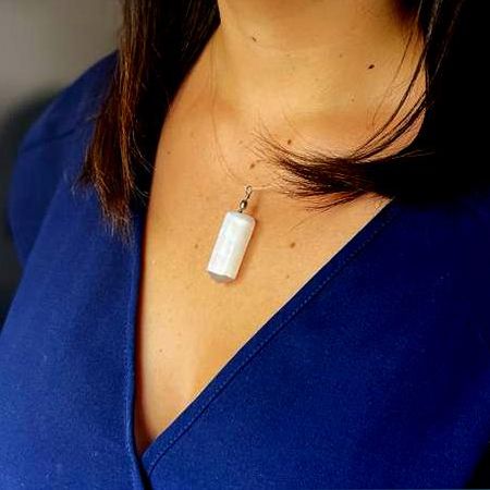 Selenite Obelisk Pendant product image
