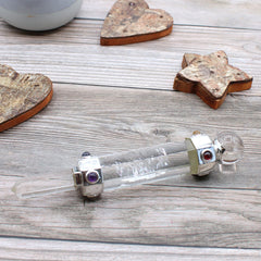 Hexagonal Crystal Healing Wand - 12cm - Rock Quartz product image 2