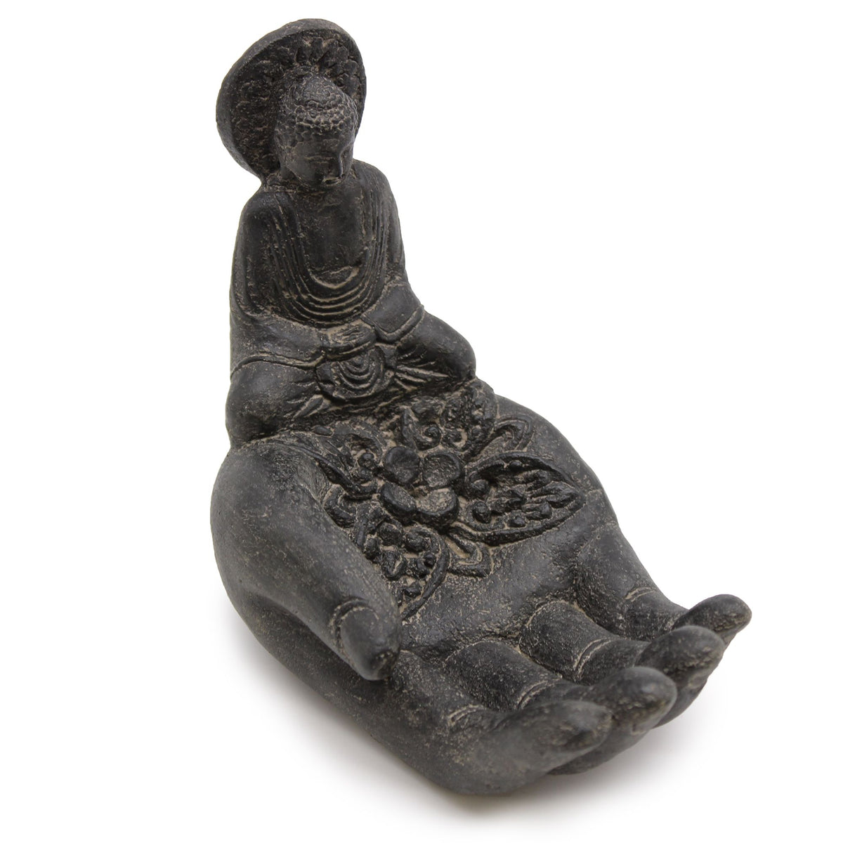 Buddah & Hand Incense Burner (black) product image 3