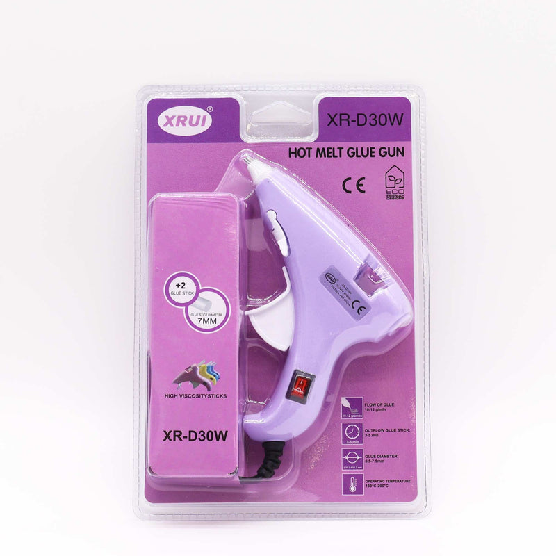 Xrui 30W Mini Hot Glue Gun Hobby (UK plug) - for 7mm sticks product image