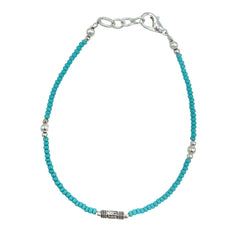 Nepalese Extra Fine Gem Bracelet - Turquoise & Teardrop product image 6