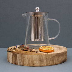 Glass Infuser Teapot - Tower Shape - 750ml product image 3