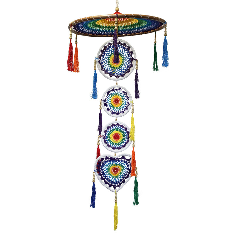 Extra Large Drama Dreancatcher - Vivid Rainbow product image