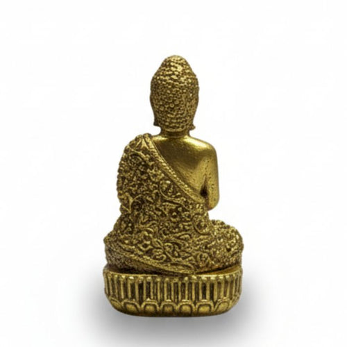 Brass Miniature Gods - Buddha (17gms) - 34mm product image 2