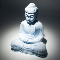 Meditation Buddha Lamp Sky Blue - Oval Stand product image 5