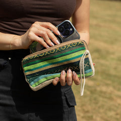 Hemp Phone/Tobacoo/Anything Zip Pouch (assorted)