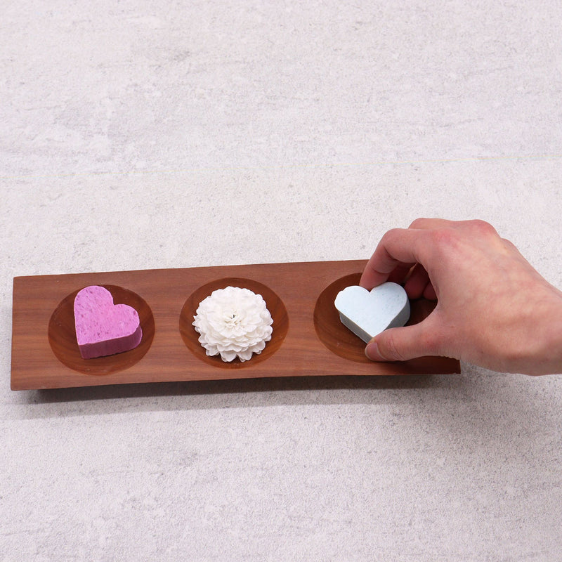 Three Bay Mahogany Soap Dish product image