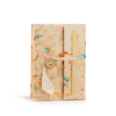 Lokta Mixed Colour Cotton Notebook – Mini (12x8cm) – 40 Leaves product image 3