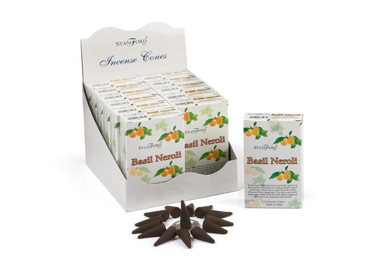 Basil & Neroli Incense Cones product image