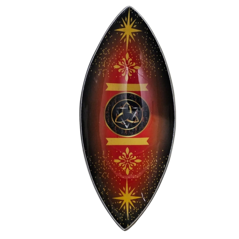 Enamel Incense Bowl - Aluminum - Pagan Triquetra product image