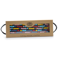 Luxury Lavender Wheat Bag in Gift Box - Rainbow Clouds product image