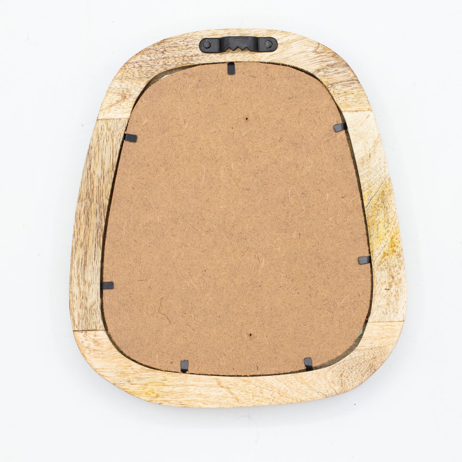 Set of 3 Pebble Shaped Mirrors - Dark Brown Finish product image