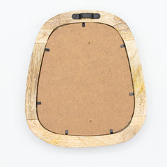 Set of 3 Pebble Shaped Mirrors - Dark Brown Finish product image