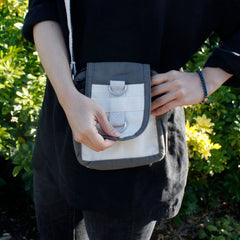 Natural Travel Bag - Charcoal product image 4