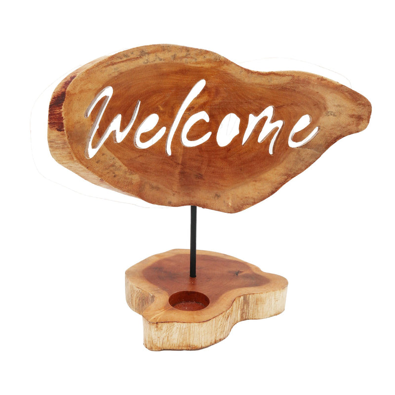 Candle Holder Sign - Welcome product image
