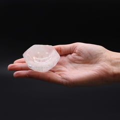 Selenite Hex Bowl - 6cm product image