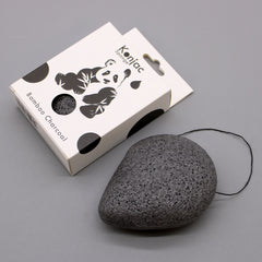 Teardrop Konjac Sponge - Bamboo Charcoal - Anti-bacterial product image 5