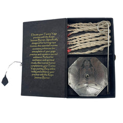 Rope Incense and Silver Plated Holder Set - Tantra Yoga product image 3