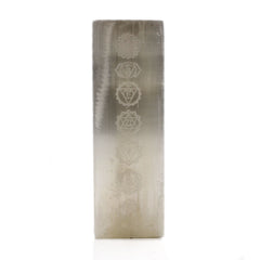 Selenite Block Lamp 25cm - Chakra Lamp product image