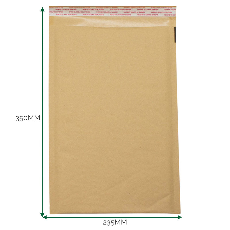 Kraft Padded Bubble Envelope (235x350+40mm) product image