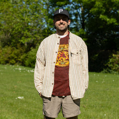 Nomad Sari Grandad Shirt - Brown Beige - Large product image