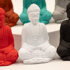 Matt Mini Buddha (Assorted Colours) product image
