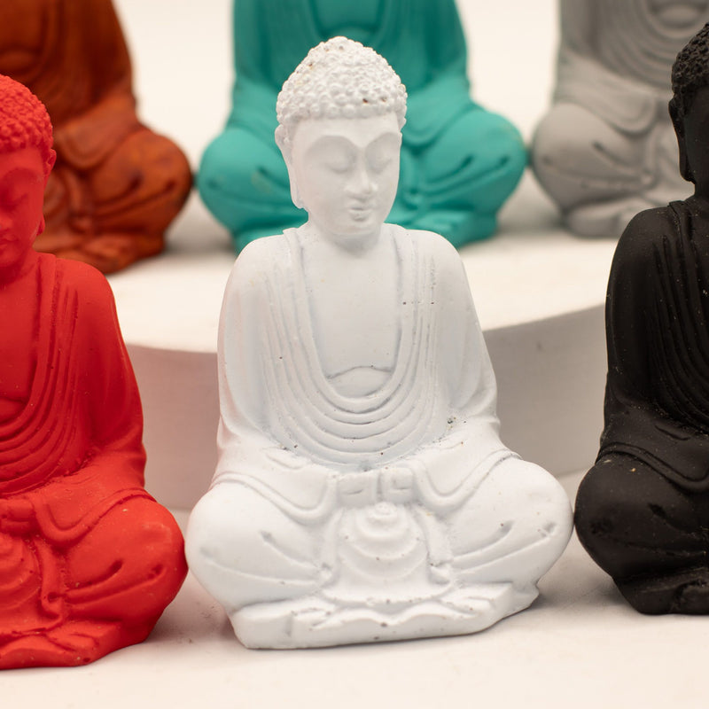 Matt Mini Buddha (Assorted Colours) product image