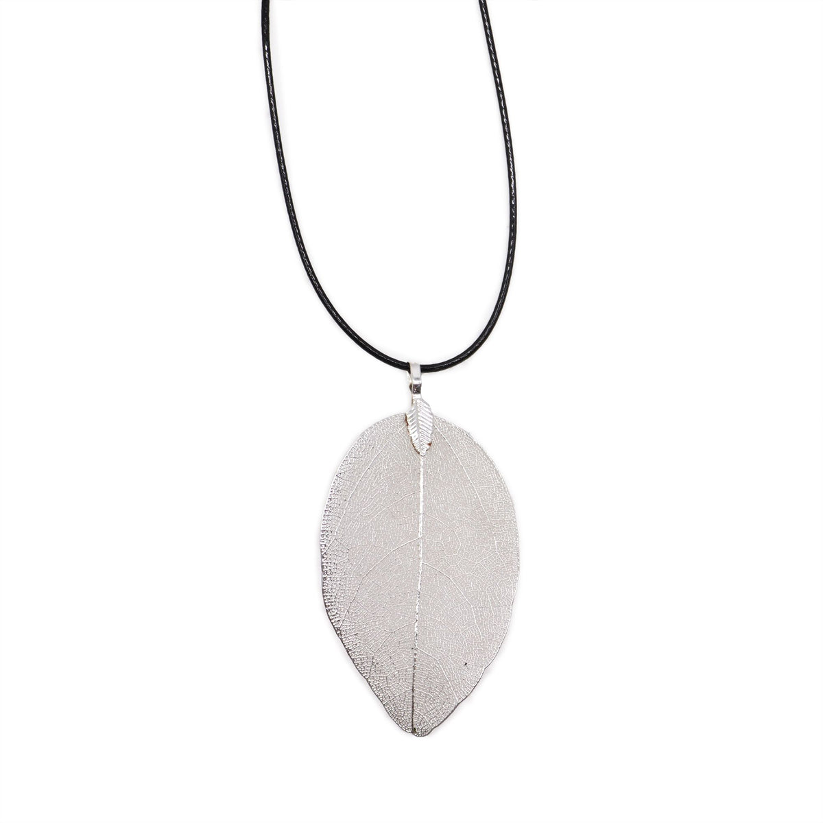 Necklace - Bravery Leaf - Silver product image 3
