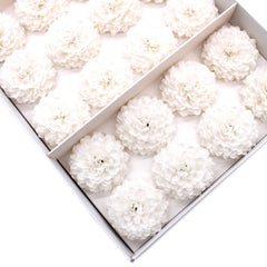 Craft Soap Flower - Small Chrysanthemum - White product image 5