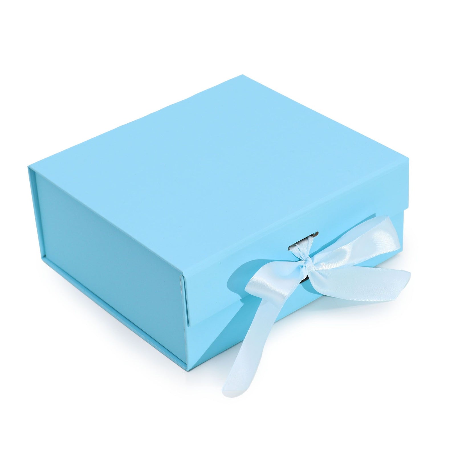 Flat Pack Gift Box - Medium Square (20x18.2x8cm) - Baby Blue product image