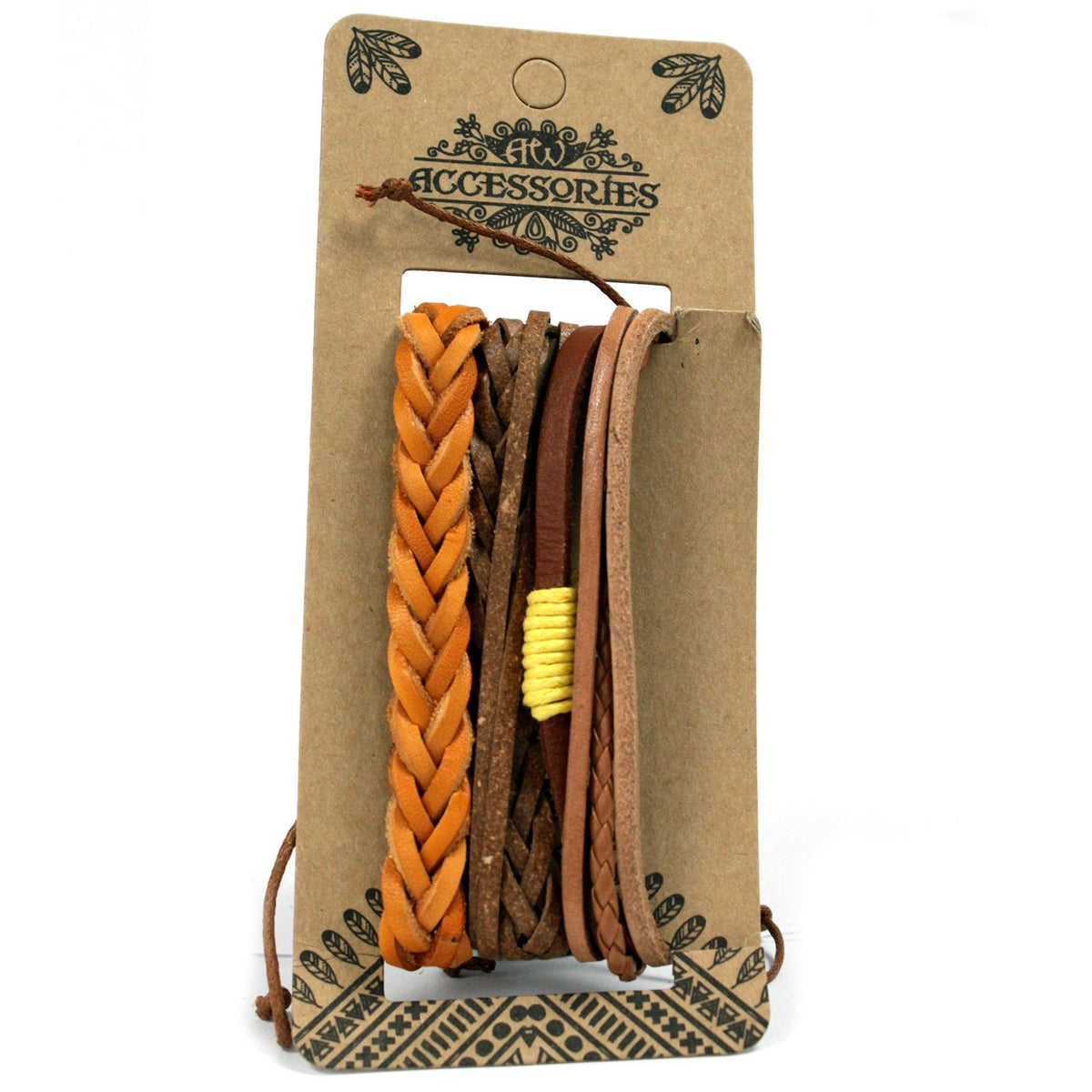 Mens Bracelet Sets - Tanned & Interesting (asst) product image 3