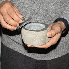Natural Riverstone Grounding Pot - Small (aprox 9x7cm) product image 6