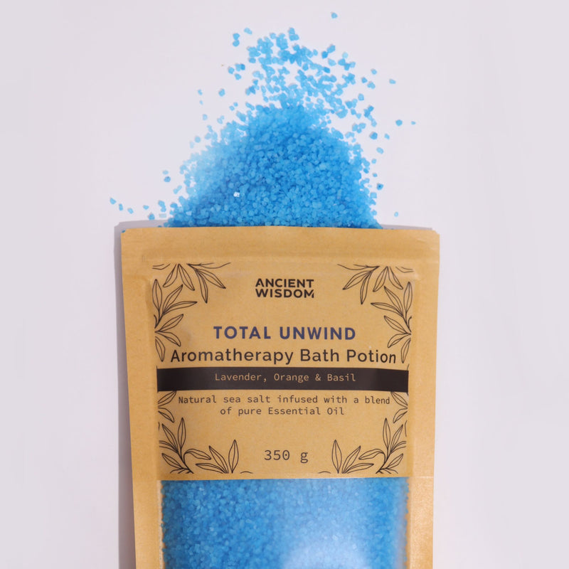 Aromatherapy Bath Potion in Kraft Bag 350g - Total Unwind product image 3